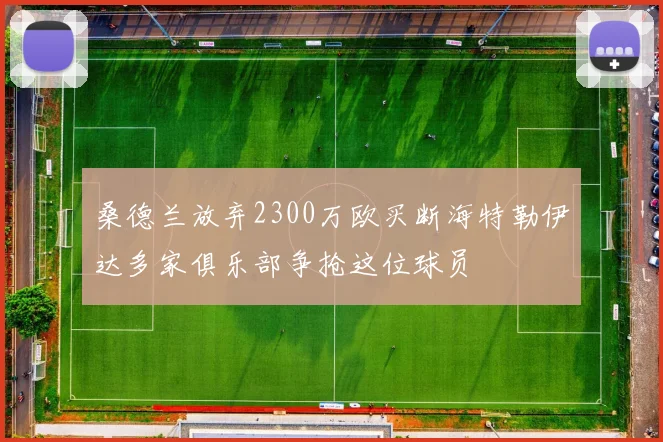 桑德兰放弃2300万欧买断海特勒伊达多家俱乐部争抢这位球员